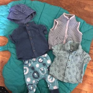 3/6 6/9 9/12 Zara and gap baby boy bundle